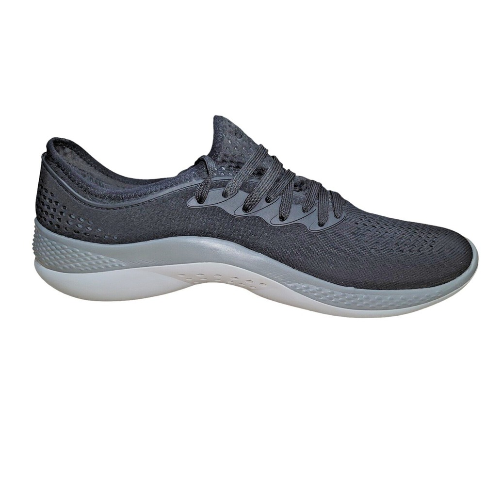 Crocs Men's Sneakers Literide‎ 360 Pacer Black Lace Up Walking Shoes Size 13 - Picture 5 of 8